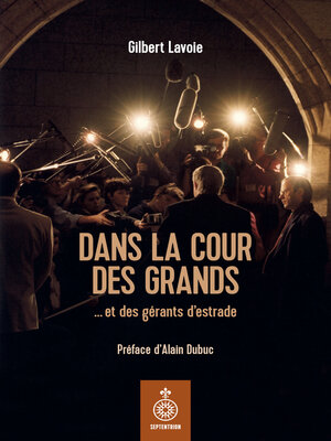 cover image of Dans la cour des grands